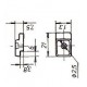 clema fixa oglinzi 763-15