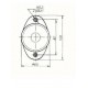 maner pentru usi pvc si aluminiu 701-58